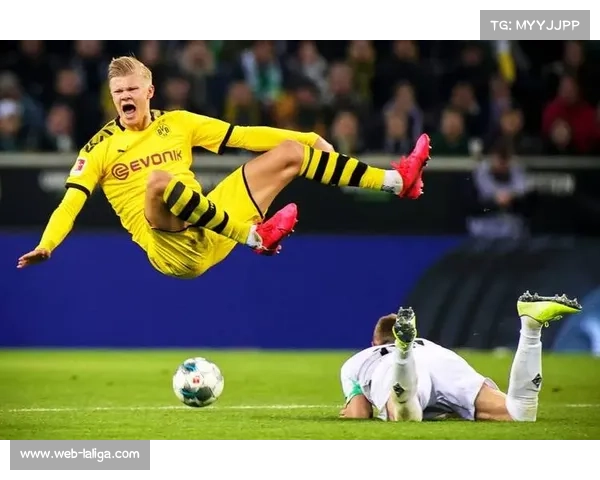 哈兰德进球后与球迷互动，点燃伊蒂哈德球场